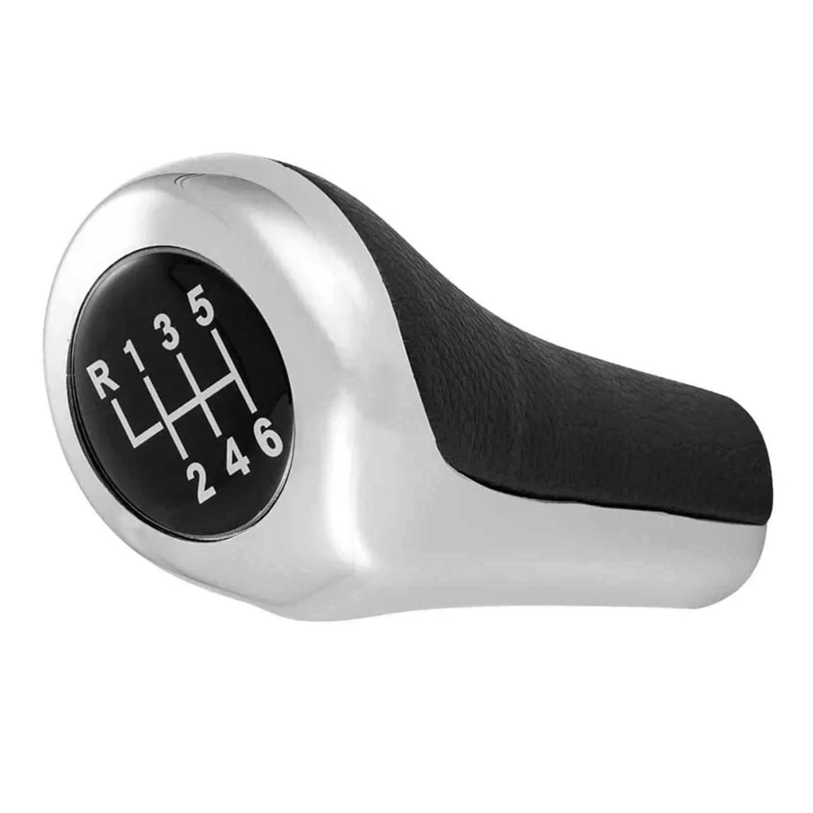 Linqianbhd 6 Speed Car Gear Shift Knob For Bmw 1 3 5 6 For Series For E46 For E53 For E60 For E61 For E63 For E65 For E81 For E82 For E83 Gear Shift Knob Speed(6 Speed)