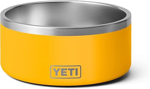 YETI Boomer 8 - Cuenco antideslizante de acero inoxidable para perros, capacidad para 64 onzas, verde azulado agave