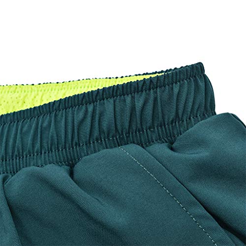 YIJU 3D Acolchoado BTT para Mountain Bike Shorts Largos E Largos para Ciclismo - XXXL