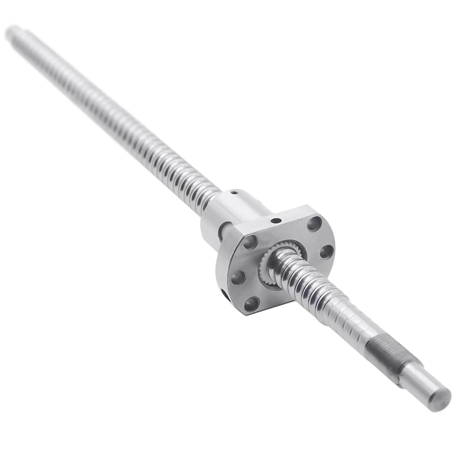 Śruba kulowa, SFU1204 Śruba kulowa 22 mm Nakrętka 12 Dia 4 Ołów C7 Walcowany BK10 BF10 Oś Z 200-1000(700mm)
