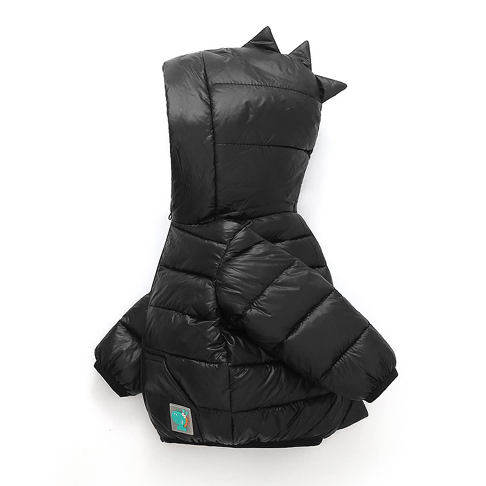 Piumino per bambini imbottito caldo trapuntato piumino casual outdoor parka capispalla bambini inverno addensare comfort tuta da neve
