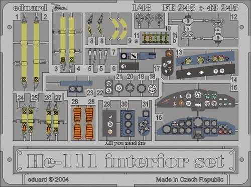 Heinkel He 111 Interior set (148)