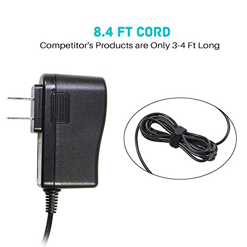 Ul Listed 12V Power Supply Charger Adapter For Yamaha Pa130 Pa150, Ac Adapter For Yamaha Psr Ypg Ypt Dd Series Keyboard - Only Compatible For Listed Models (8.4 Ft Long Cord) #TOP4