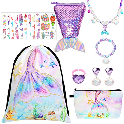 Nswayy 18pcs Bolso Niña,Bolso con Accesorios para Niñas Bolso Niña 5 6 7 8 9 10 11 12 Años...