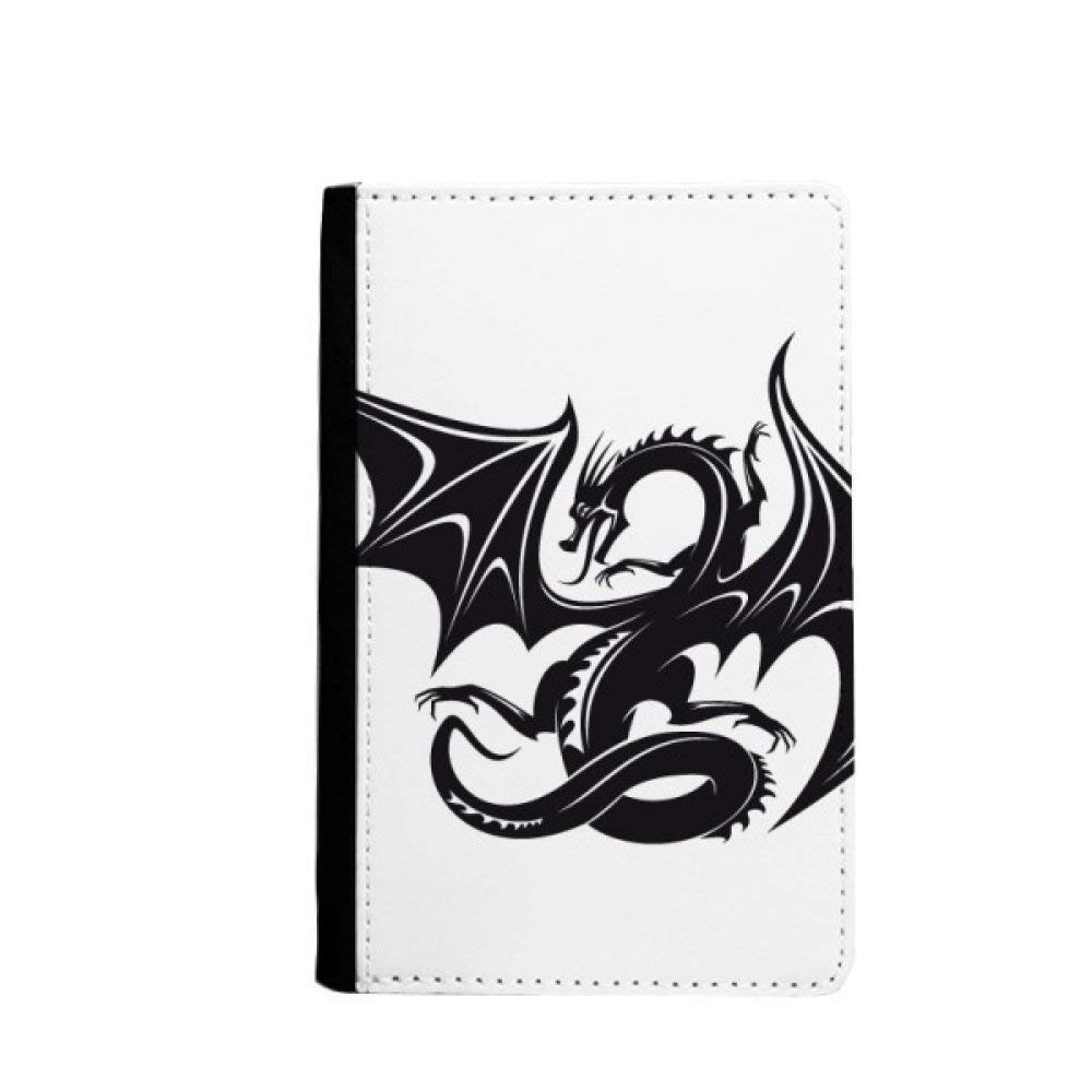 Étui portefeuille de voyage dragon protégeant vos documents d'un grain - 4