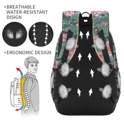 Image of rickyh style School Backpack Travel Bag for Men & Women Lightweight College