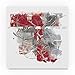 Trademark Fine Art Mike Schick in and Out of Traffic II Red Grey, 24x24-Inch