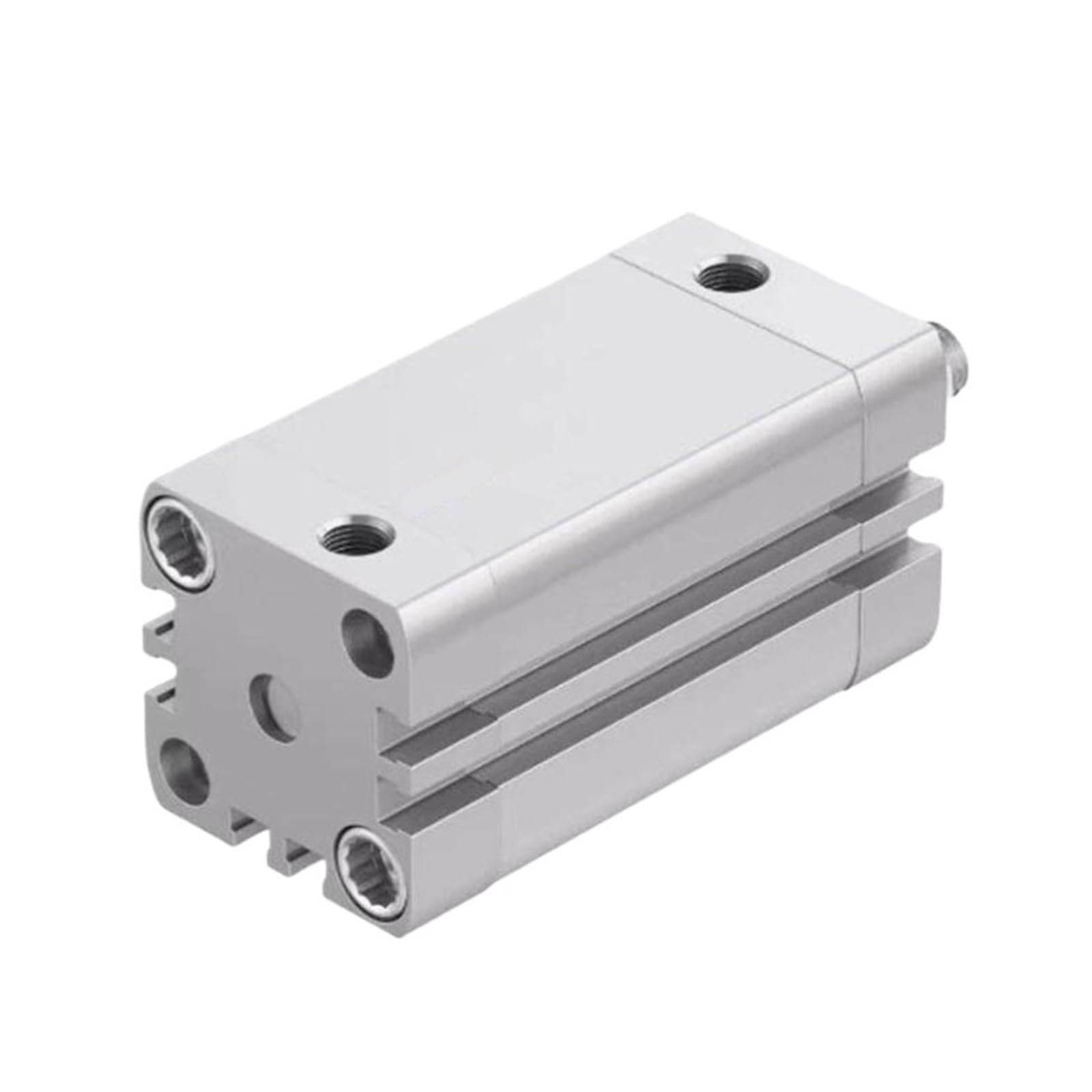 Actionneur pneumatique ADN 16mm course 100mm avec amortissement APA autoréglable
