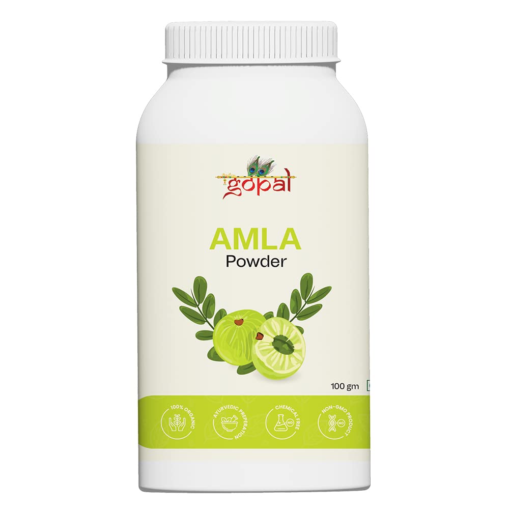 RamGopal Ayurveda Amla Powder 100g for Eating | Indian Gooseberry | Nellikai Pack of 1 (B0B5X32GP1) Amazon Price History, Amazon Price Tracker