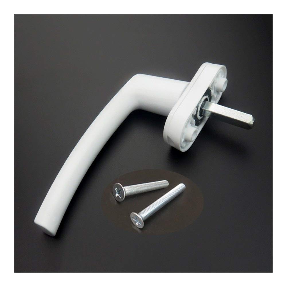 WDWDW Window Handles 1x Aluminum Alloy Inside Crank Two-Point Linkage Safety Locking Tool Parts