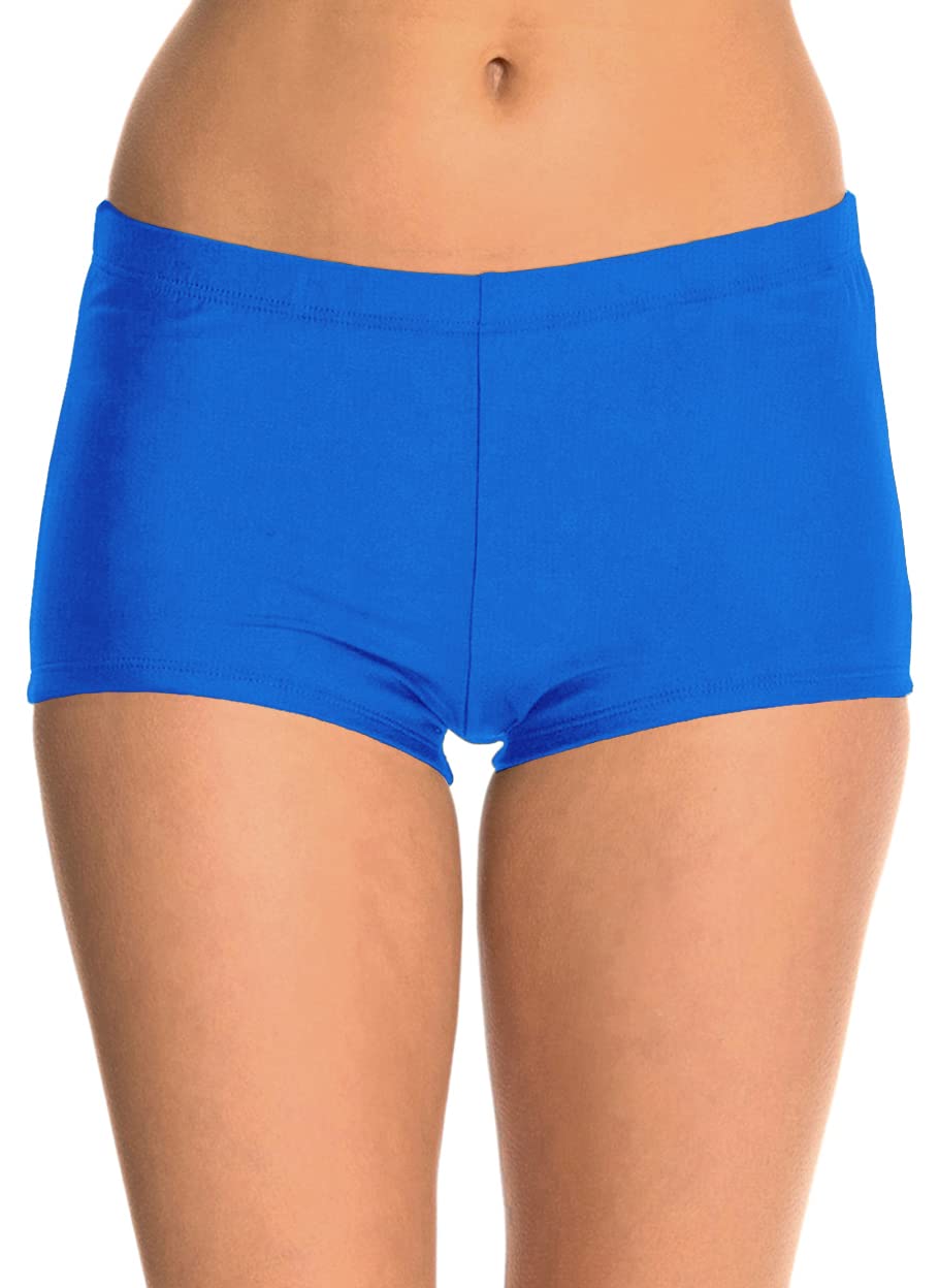 Ecute Womens Swimming Shorts Black Beach Swimwear Bikini Bottom