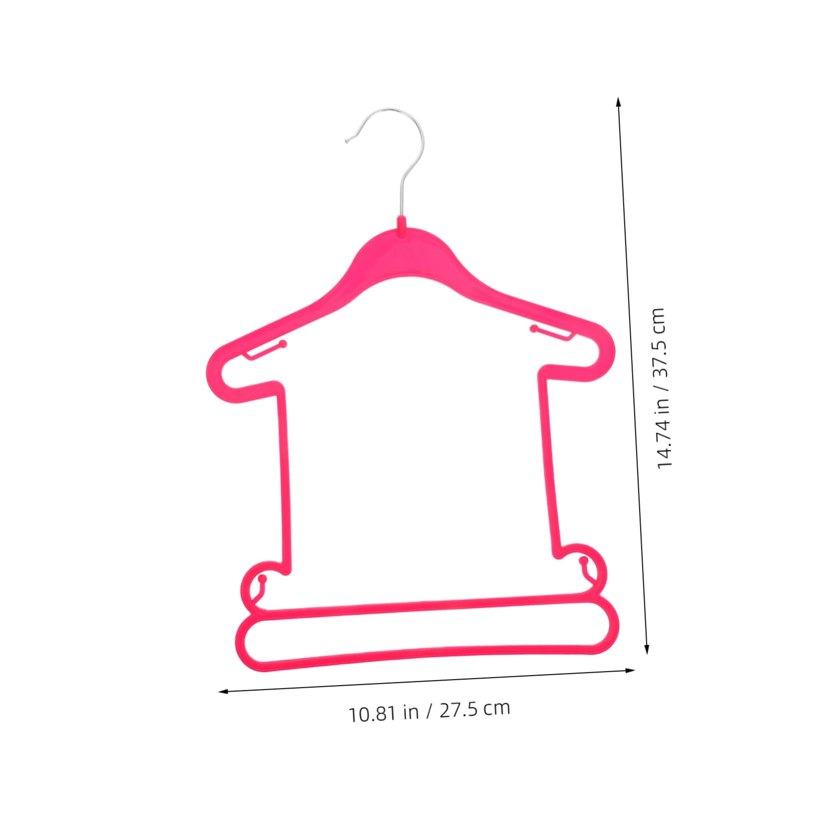20pcs Children Hanger Kid Hanger Hangers Childrens Hangers Suit Suits Clothes Hangers Children Clothes Hanger Hangers Plastic Hanger Coat Hangers Rosy KOMBIUDA