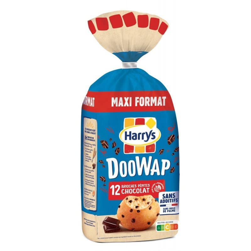 HARRYS - Doo Wap Chocolat Sans Additif 480G - ( Lot De 4 )