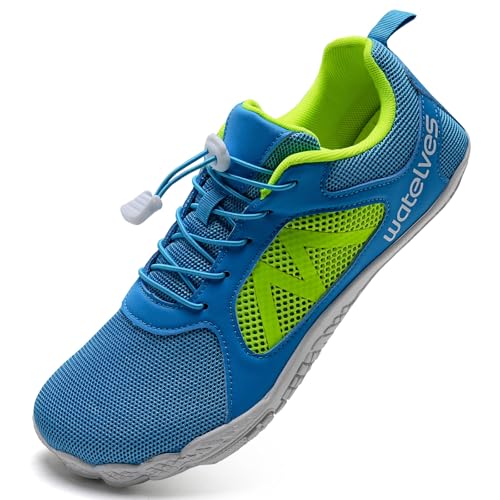 Image of WateLves Barefoot Water Shoes for Women Men Wide Toe Quick-Dry Lightweight Mesh Breathable Aqua Shoes for Beach Swim Yoga Exercise Surf Pool Boat