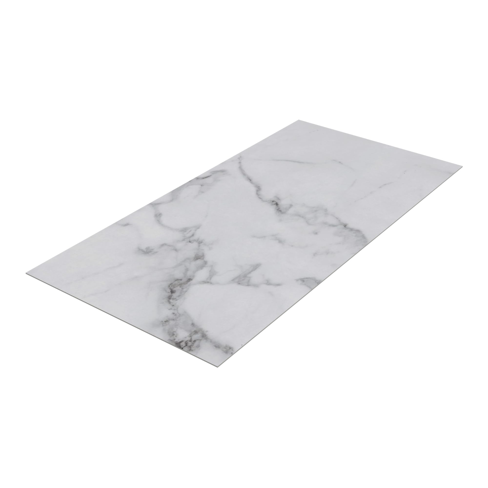 [neu.haus] Decorativo Conjunto de 4 Paneles de Pared Bladel Revestimiento de Paredes para Ducha Baño Cocina Salón Resistente a la Humedad de PVC Grosor 3 mm 120x60cm - White Marble