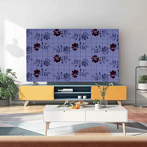 Image of Glassiano Marigold Dustproof Printed 24 inch LED TV Cover Screen Protector Compatible for All Models, Print 26