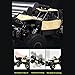 QIYHBVR 1/16 Scale, Large Size RC Car Kits, 6WD Crawler Climbing RC Truck, 2.4G Electric Remote Control Car with Headlight, All Terrain Vehicle Hobby Toy for Kids