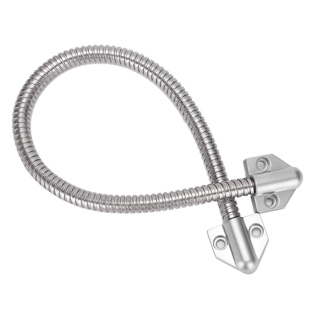 Ubervia Control Cable, Door Cable Protector, 450Mm Length Stainless Steel Anticorrosive for Access Control System Internet Door Lock Video Doorbell System-image-13
