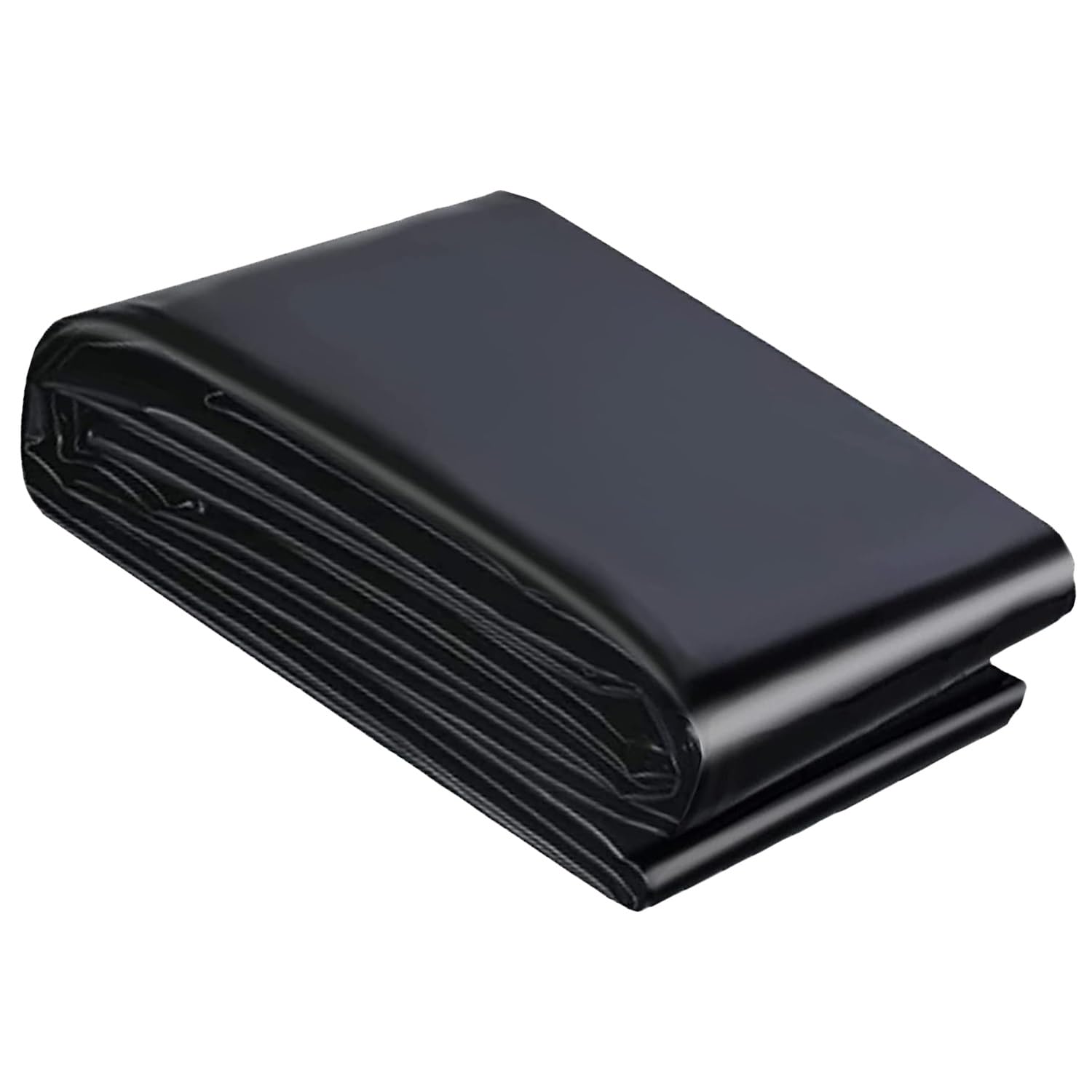 Pond Liner 1x2m 2x4m 5x6m 6x9m 7x12m, Preformed Pond Liners for and Fish Pool, HDPE Black Pond Lining, Pond Membrane Waterproof for Landscape, Garden, Pool, Fountains(Size:1mx1m(3.3ftx3.3ft))