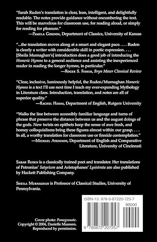 Homeric Hymns (Hackett Classics) - Image 2