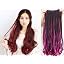 Natural Black + Rosy Red