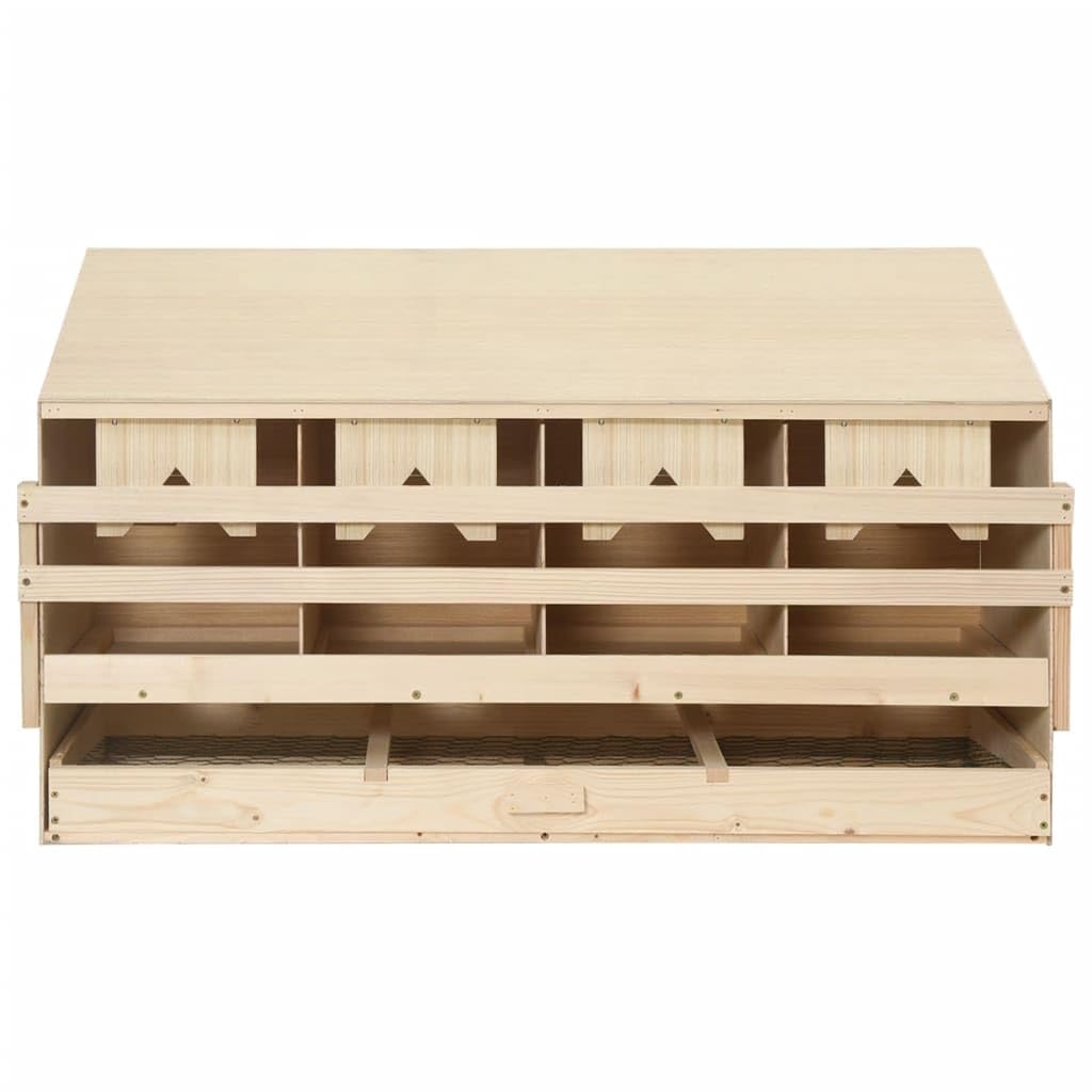 vidaXL 4er Legenest 106x40x59 cm Massivholz Kiefer
