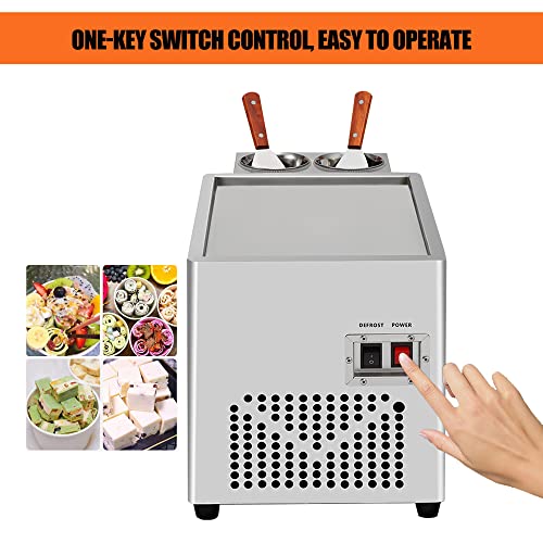 220W Rolleismaschine, Maschine zur Herstellung von Rühreisrollen, Joghurtcrememaschine für Bars, Cafés, Dessertläden, CE… – Bild 5