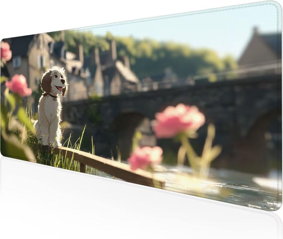 Tapis de souris imperméable géant pour une glisse fluide et précise