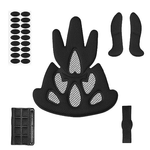 Helm Polster-Schaumstoff-Kit,Ersatz ​Schwamm Helmpolster,Ersatz Fahrradhelm Polster,Schwamm Fahrradhelm Pad,Universal Fahrradhelm Pads Sicherheit Helm Innenpolster Zubehör Für Fahrrad Motorrad,1 Set