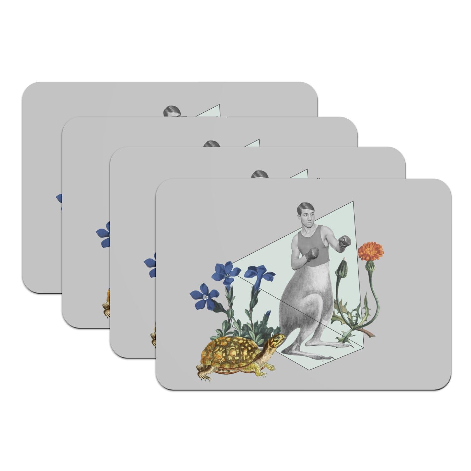 Sets de table surréalistes pour dîner artistique en famille