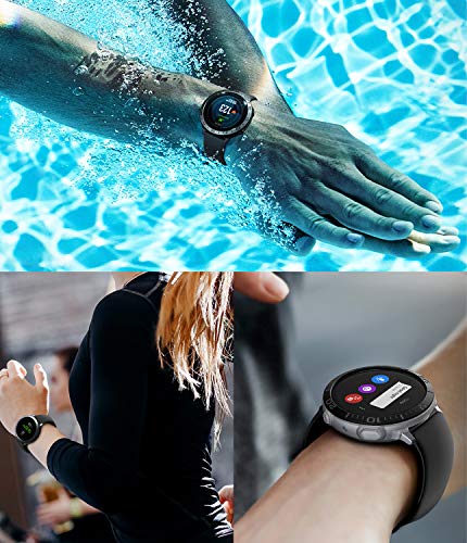 Image of Ringke Air Sports + Bezel Styling Stainless Steel Combo Case Designed for Galaxy Watch Active 2 44mm - 20-Matte Clear