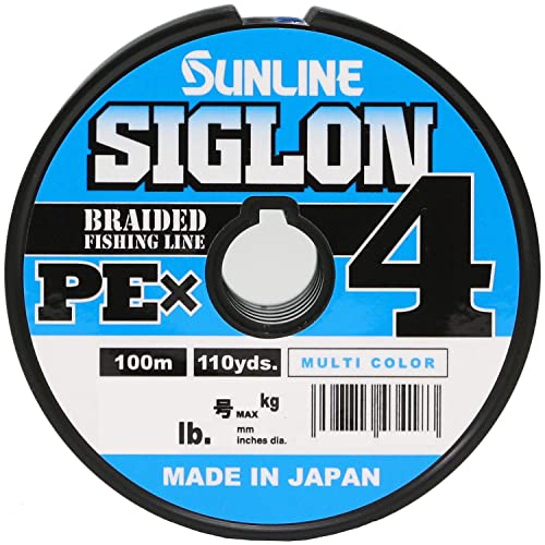 Sunline Sigron PE x4 Multicolor 100m 12 Connections [1200m] No. 3