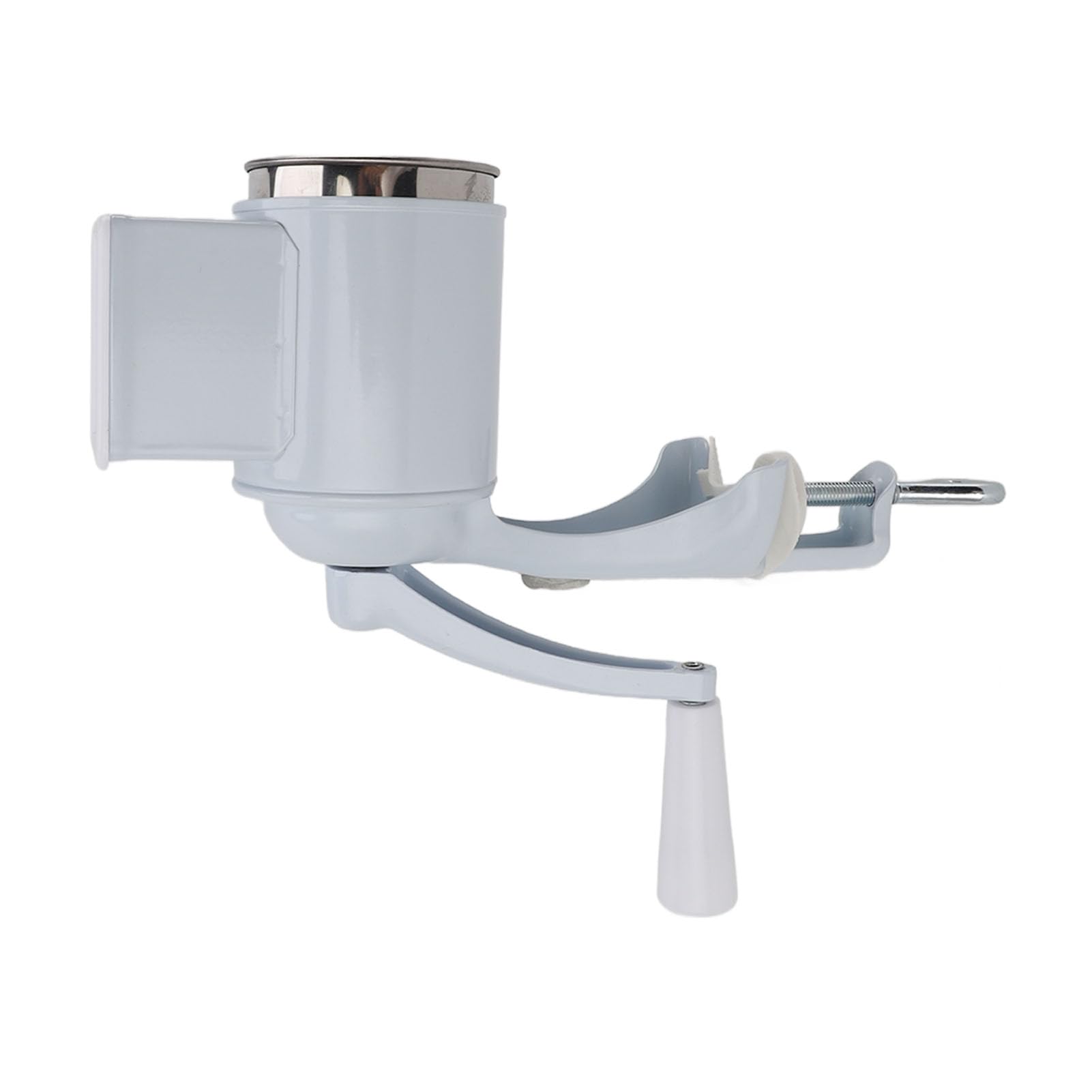Macinino manuale premium per cereali a manovella per caffè, spezie, frutta secca, acciaio inossidabile, lega di alluminio, durevole utensile da (Stile 1)