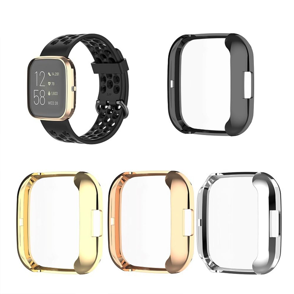 Schutzhülle Für Fitbit Versa 2 – TPU Silikon Case Mit Displayschutz, Kratzfest & Alltagstauglich