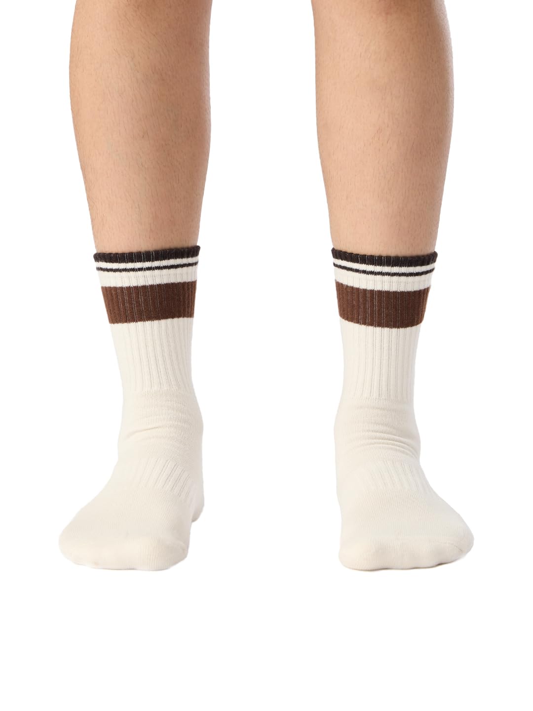the souled store Souled Socks: Kanji Men and Boys White Printed Casual Cotton Blend Ankle Length Socks-picture-20