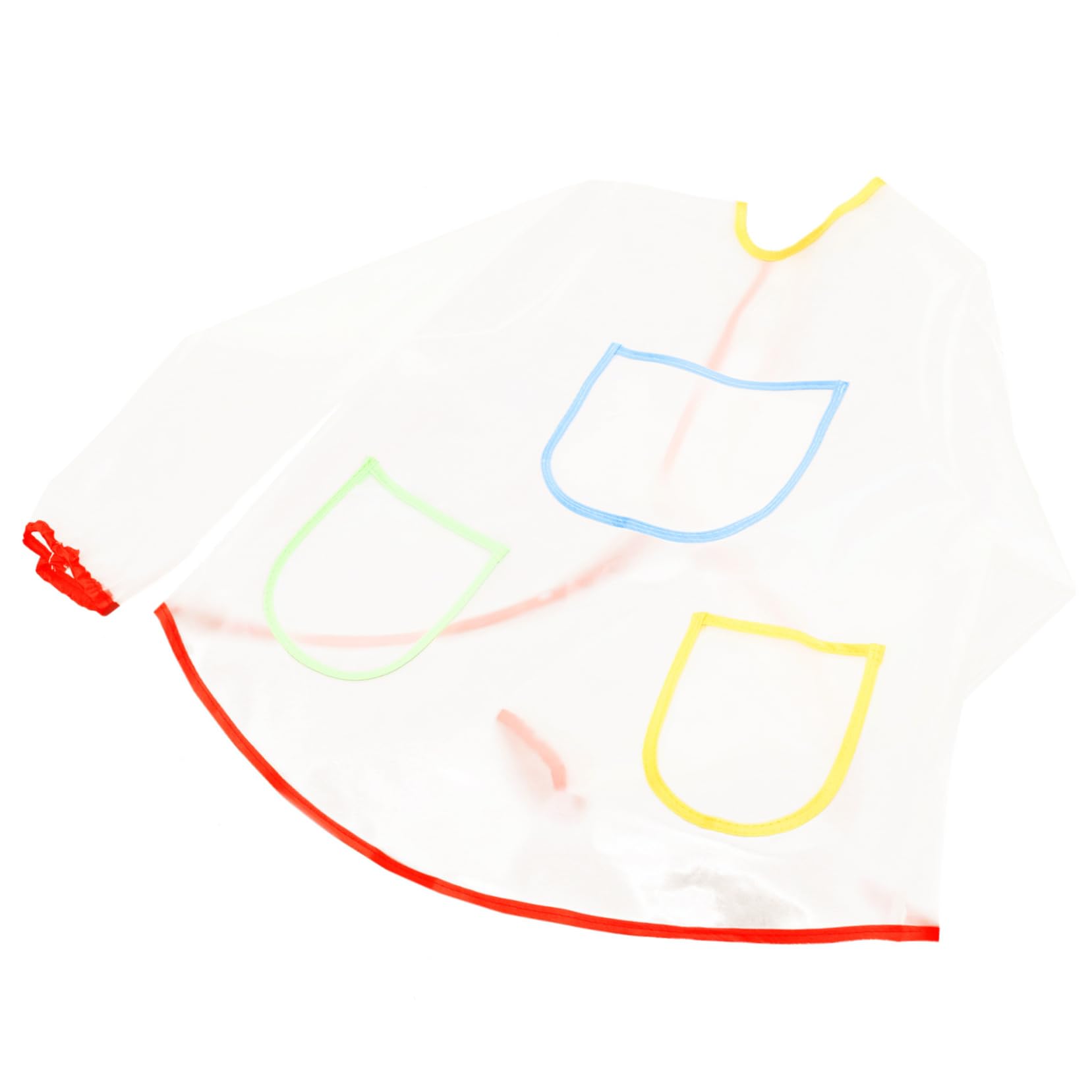 UPKOCH 3 Piezas delantal de pintura baberos para bebe baberos para niños pequeños delantal niño delantal infantil delantal transparente delantal de cocina pintado ropa de trabajo vestido