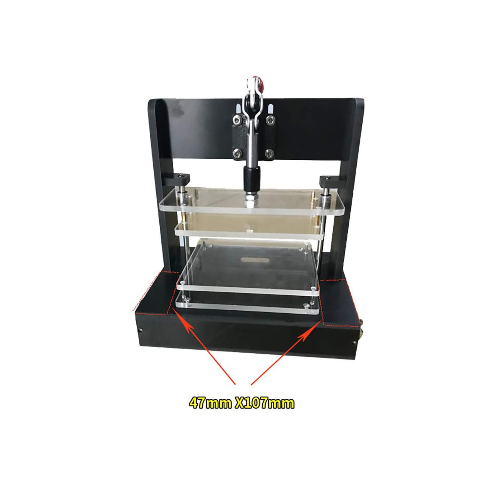 Supporto di Prova Universale per PCB, Rack di Prova per Pcba, Telaio Embryo, Dispositivo di Test per Circuiti Stampati Fai-da-Te con 4 Pannelli Acrilici 180x160MM
