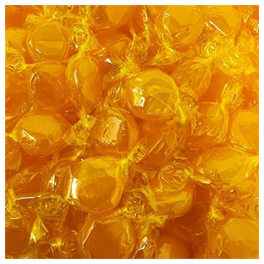 Butterscotch Hard Candy Disks in Bulk