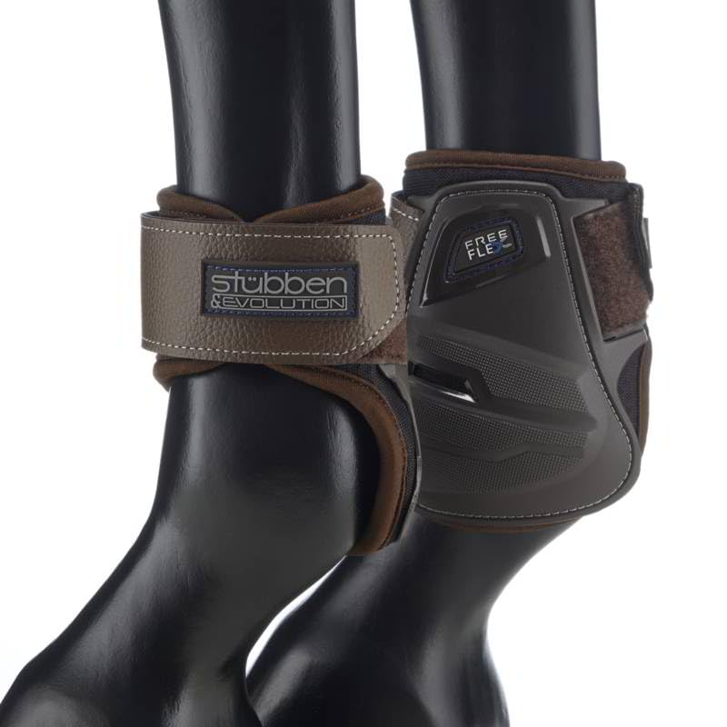 Stübben Hybrid Fetlock Boots - brown - M