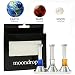 3 Set Moon Drop Fidget Desk Toy - Gravity Defying Hand Spinner Toy with the Triple Desktop Stand/ Displaying Gravity on the Moon,Earth and Mars by Baleauty
