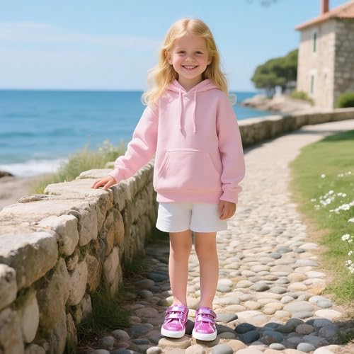 Kiderence Toddler Girls Sneakers Little Running Sports Shoes(Toddler/Little Kids)3