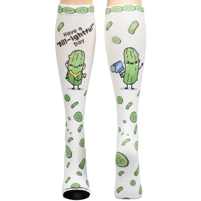Image of Nurse Mates Women's 360 Socks | 12-14 mmHg Compression | Over The Calf | Comfort Support | 1 Pair