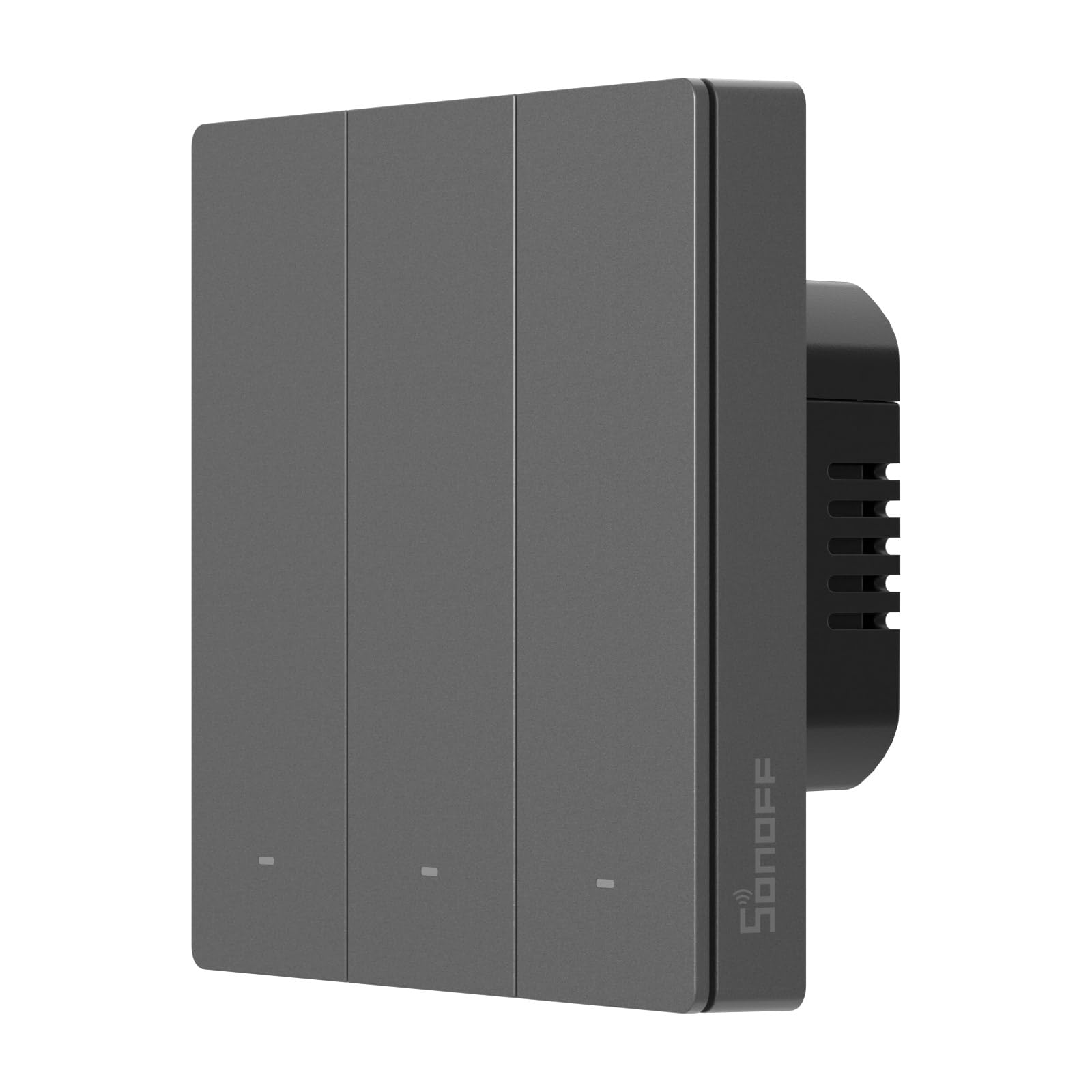 SONOFF M5 Matter Smart Light Switch with 2.4GHz Wi-Fi, 3-Gang Wall Switch with Timer & Voice Control, Compatible with Matter, Alexa & Google Home, Requires Neutral Wire (86 Type)
