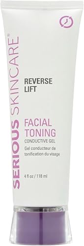 Serious Skincare Gel conductor de tonificación facial de elevación inversa colágeno soluble se desliza fácilmente compatible con dispositivos de Serious Skincare Gel conductor de tonificación facial de elevación inversa colágeno soluble se desliza fácilmente compatible con dispositivos de