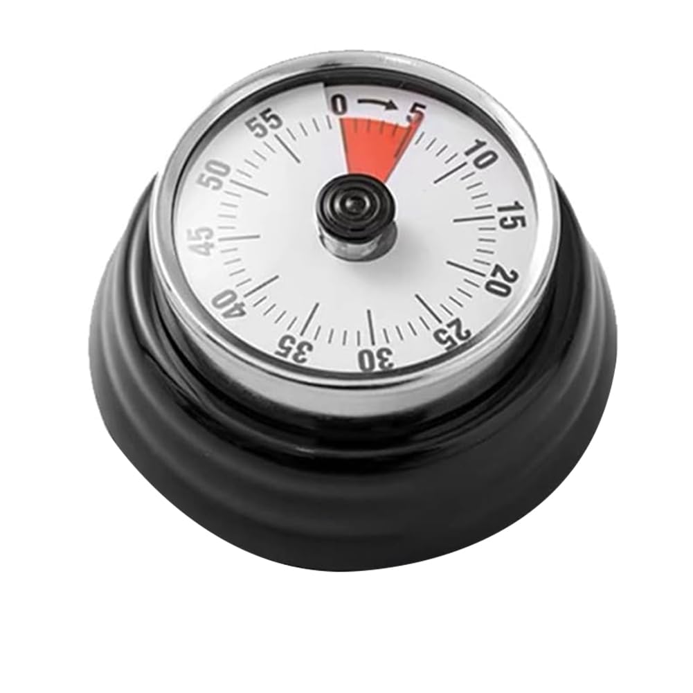 IJSDNVJNDX Mechanical Clock Timer Stainless Steel for Sauna Timer, for Sauna Rooms& Spas Accessory Self Drive