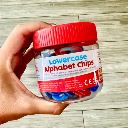 Hand2Mind Lowercase Alphabet Chips, Toddler Learning Letters For Spelling, Learn To Spell For Kids, Reading Tools For Kids, Science Of Reading Manipulatives, Teaching Supplies Kindergarten #TOP3