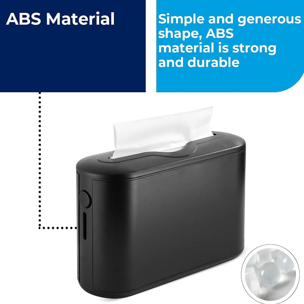 Dispenser di asciugamani multipiega, dispenser di asciugamani di carta da appoggio, antiscivolo, dispenser per asciugamani per camera da letto, bagno, cucina, servizi igienici, ufficio