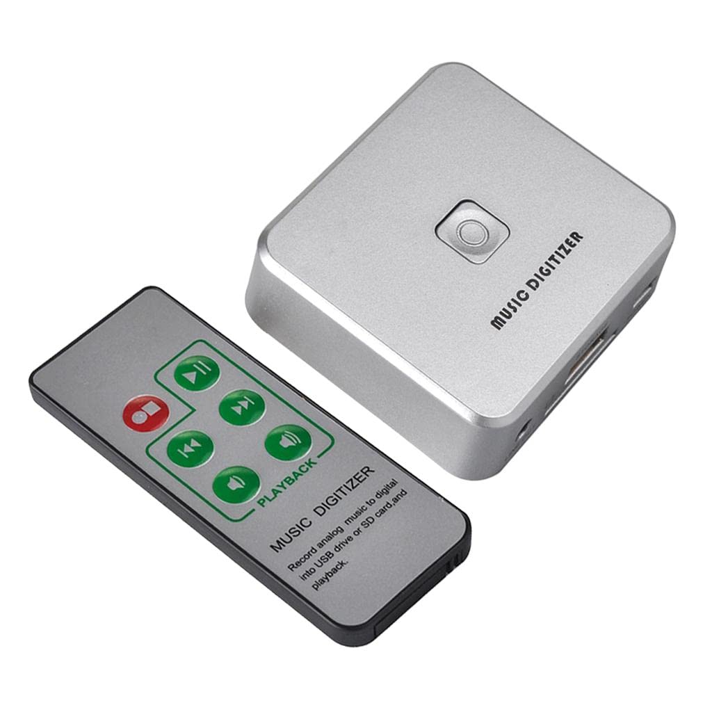 Convertitore Audio Analogico MP3 RCA da 3,5 Mm Digitalizzatore Musicale/Flash USB