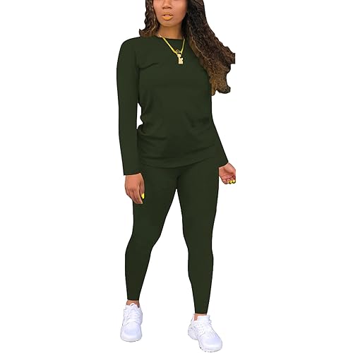 Nimsruc Two Piece Outfits For Women Casual Jogging Suit Sweatsuits Sets