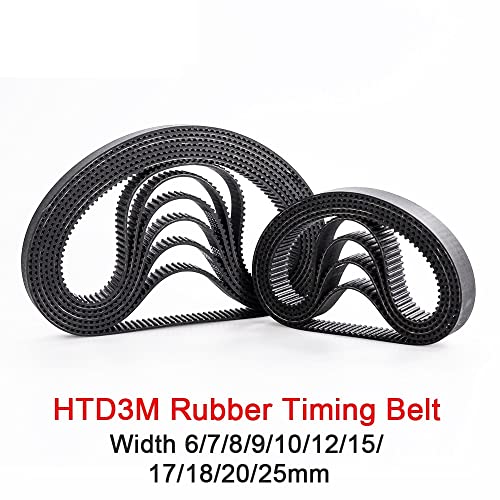 YSANO Arco HTD 3M Lunghezza della cinghia di